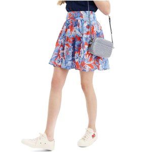 J Crew Ratti Rio Floral Tiered Mini